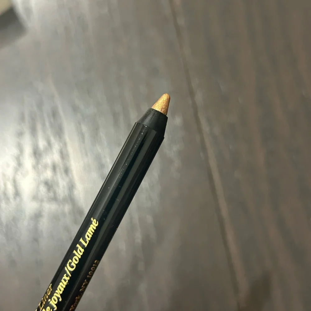 Victoria Beckham Satin Kajal Eyeliner Long Wear Waterproof GOLD LAME Metallic